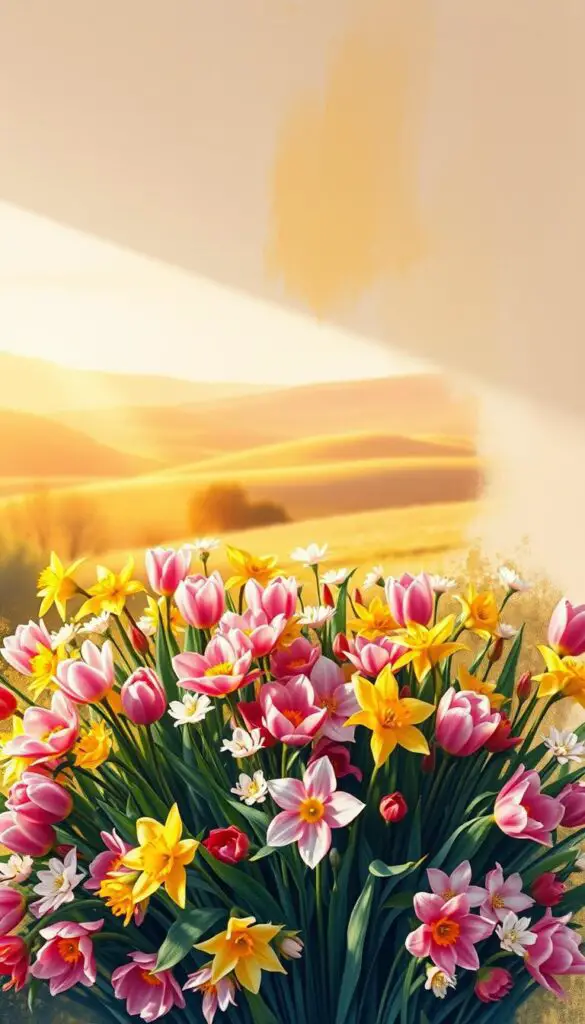 spring flower painting inspiration