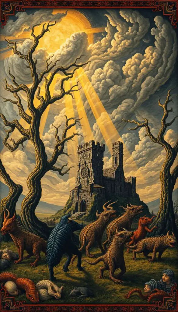 unusual medieval art