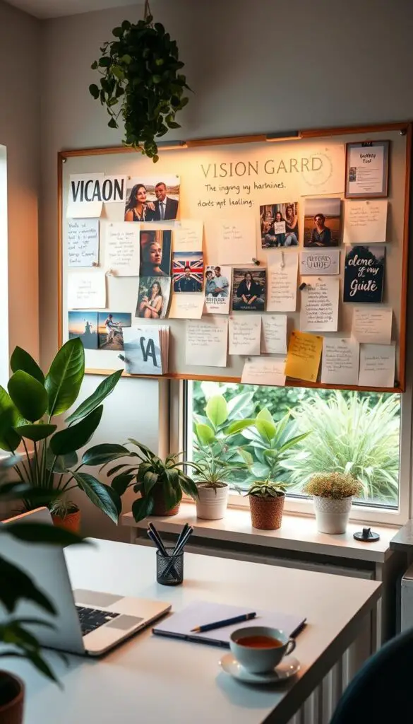 vision board maintenance