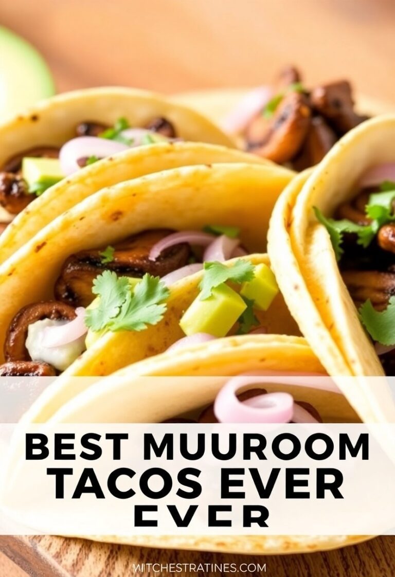The Only Mushroom Tacos Recipe You’ll Ever Need (Seriously)
