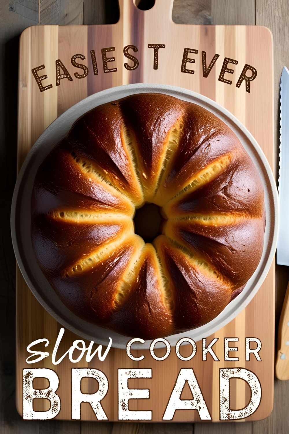 Fluffy Slow Cooker Bread Recipe | No Knead, No Fuss, Perfect Homemade Loaf