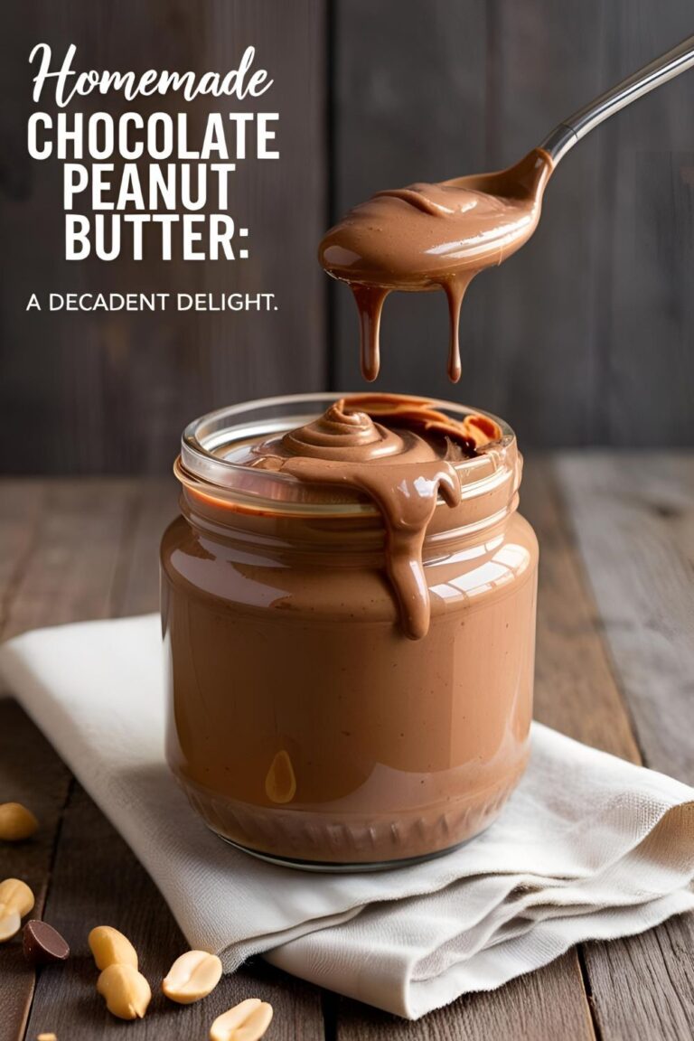"Homemade Chocolate Peanut Butter Recipe: Creamy, Delicious, and Easy to Make"