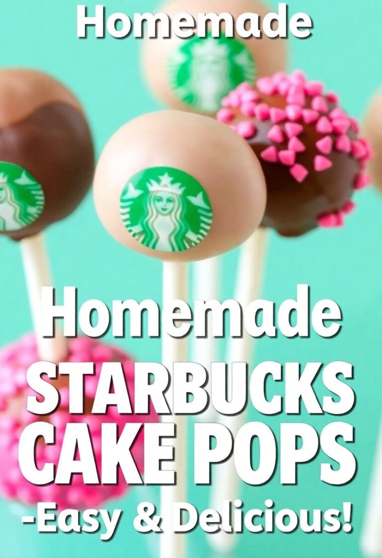 Starbucks Cake Pop Recipe: Make Your Favorite Treat at Home!
