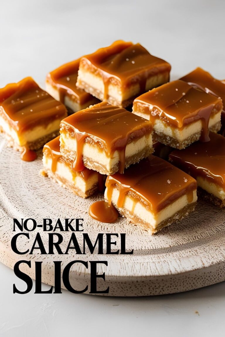 "No-Bake Caramel Slice Recipe: Easy, Delicious, and Perfect for Any Occasion"
