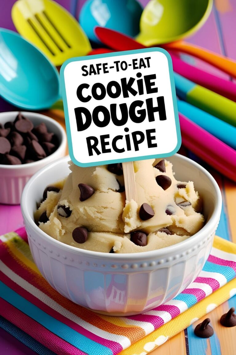 A bowl of creamy cookie dough with chocolate chips, ready to be enjoyed.