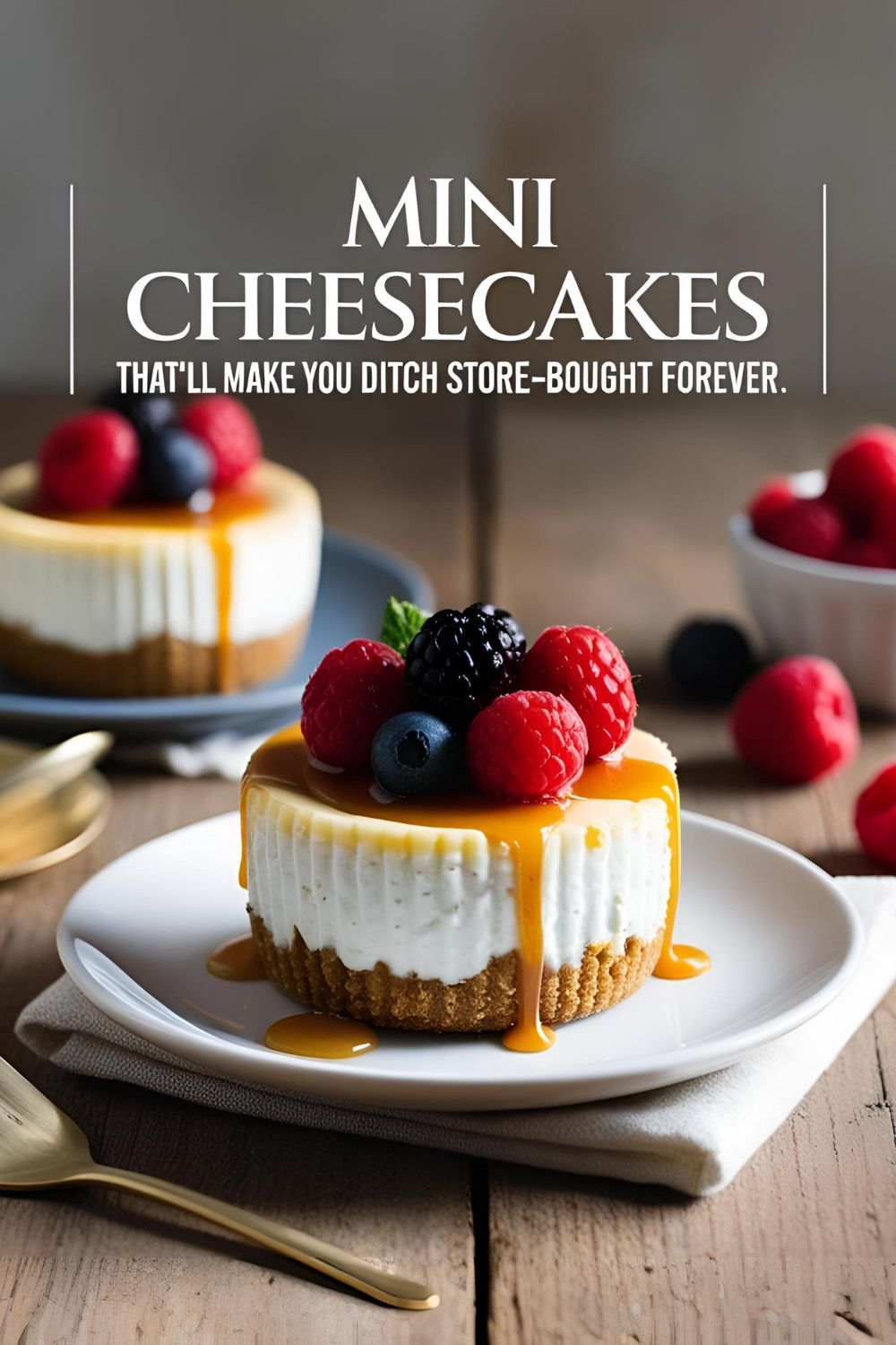Easy Mini Cheesecakes Recipe: Perfect Bite-Sized Desserts for Any Occasion!