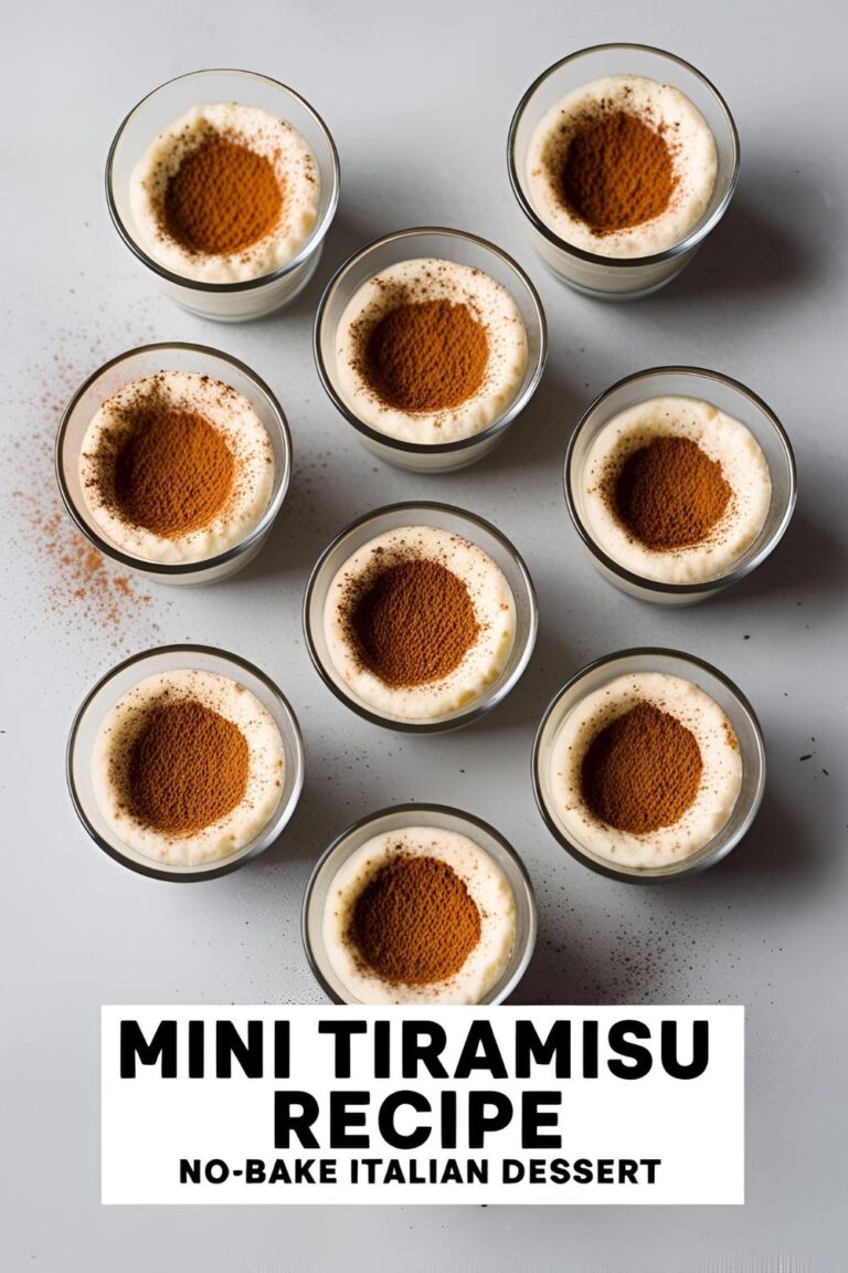 Mini tiramisu dessert cups topped with cocoa powder and chocolate curls