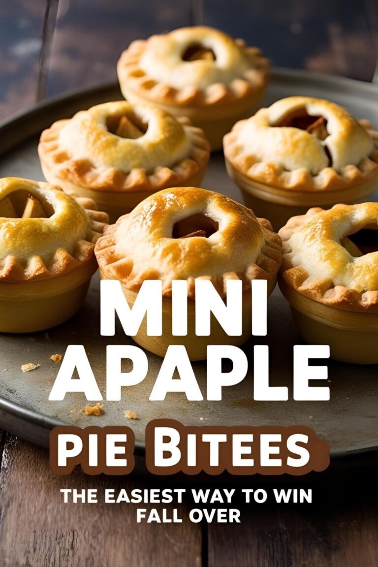 A plate of golden mini apple pie bites, garnished with a sprinkle of cinnamon sugar.