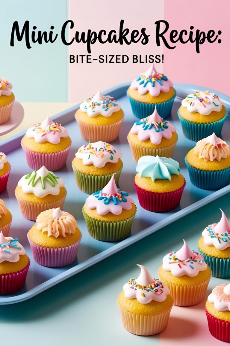 Mini Cupcakes Recipe: Easy, Delicious, and Perfect for Any Occasion