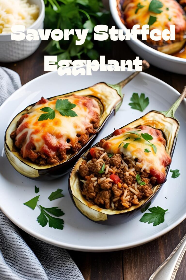 Stuffed Eggplant Recipe: The Ultimate Comfort Food You Didn’t Know You Needed