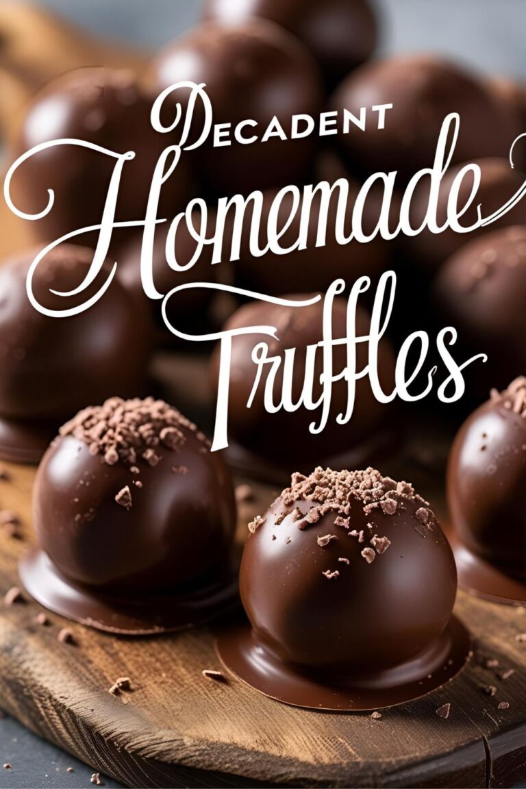 A plate of assorted homemade chocolate truffles with various toppings.