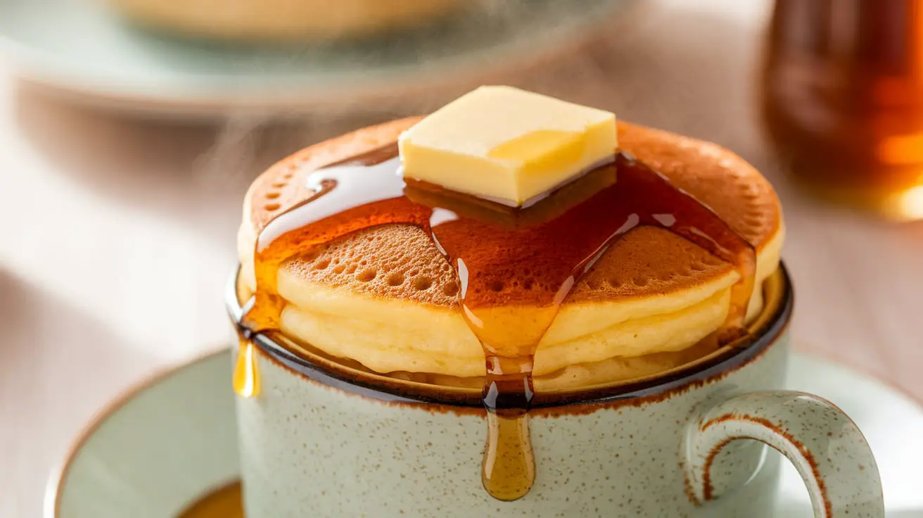 How to make pancakes in the microwave