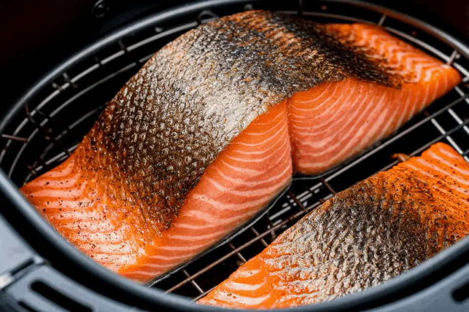 How to cook salmon in air fryer