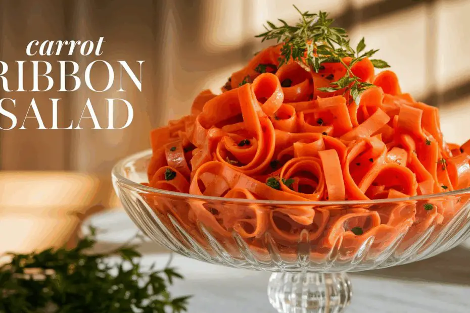 Carrot Ribbon Salad
