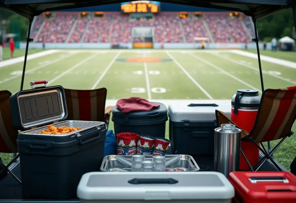 how to keep food warm at a tailgate