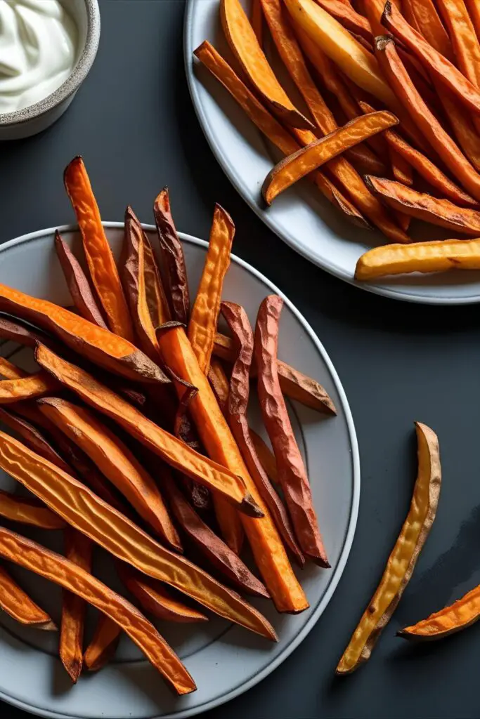  Goldene Pommes aus dem Air Fryer mit Kräutern