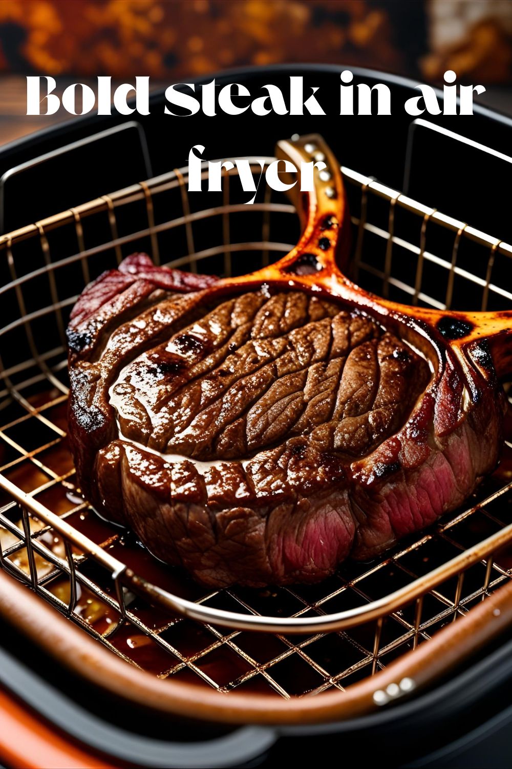 Juicy medium‑rare steak resting on a plate with rosemary and butter