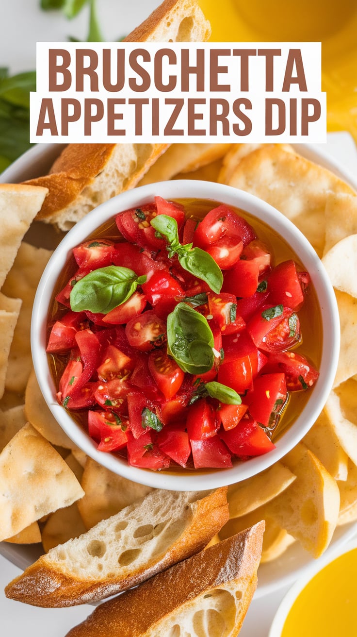 BRUSCHETTA APPETIZERS DIP