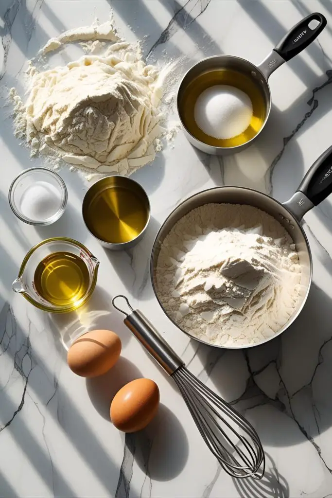 Two bread bowls, one garlic-herb, filled with soup on cooling rack.