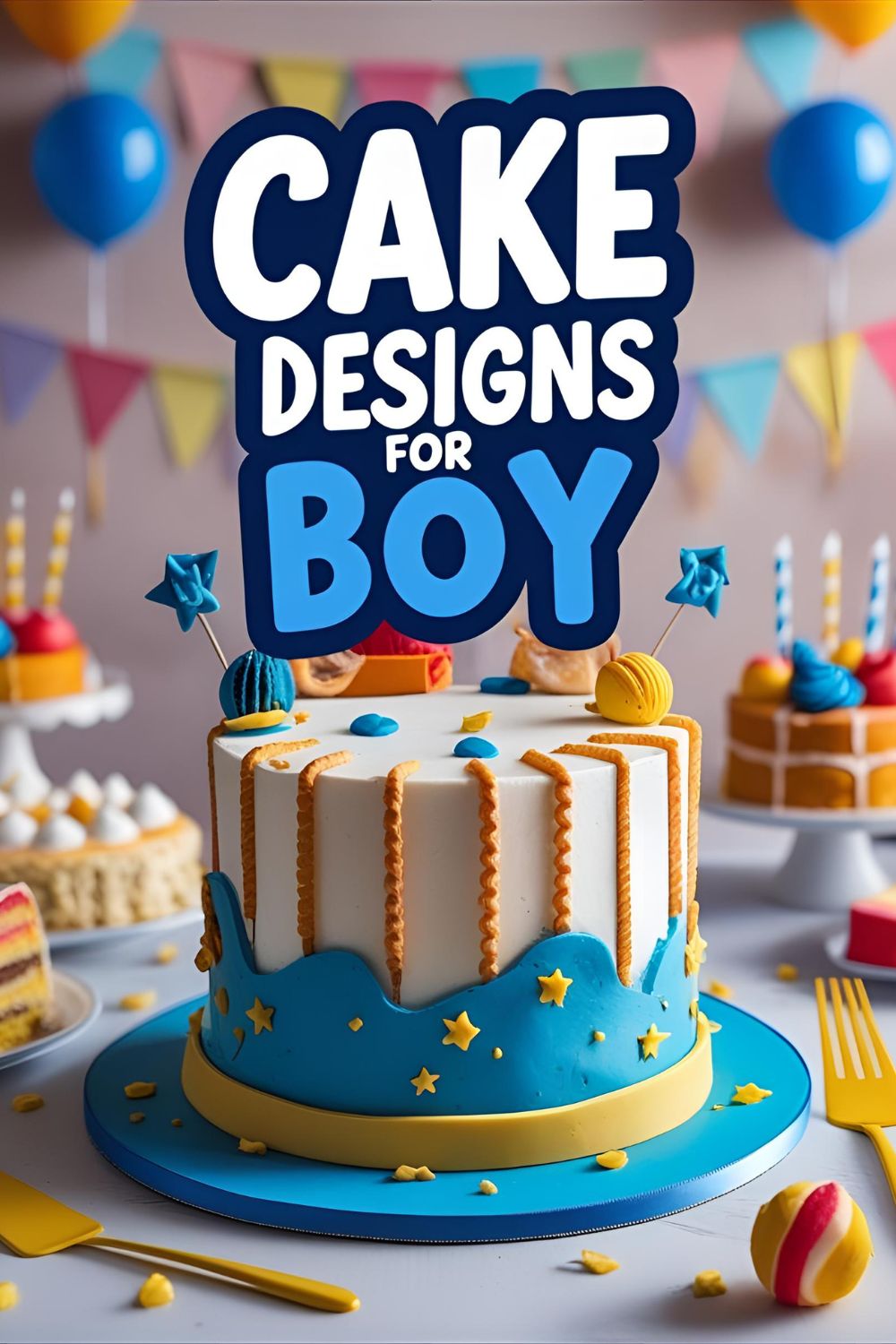 Cool DIY Cake Designs for Boy Birthday