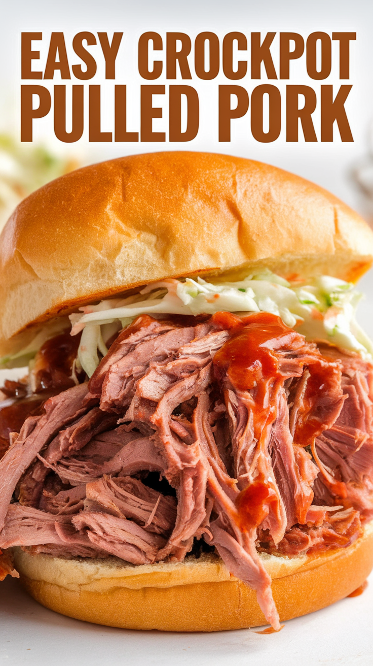EASY CROCKPOT PULLED PORK