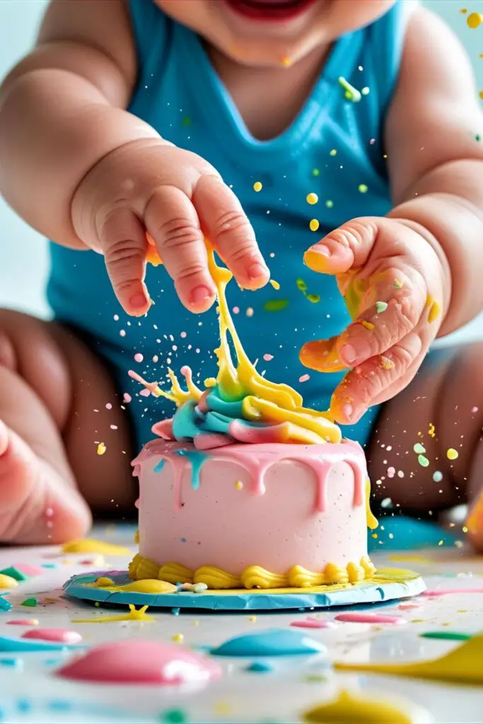 Topped Smash Cake for Baby