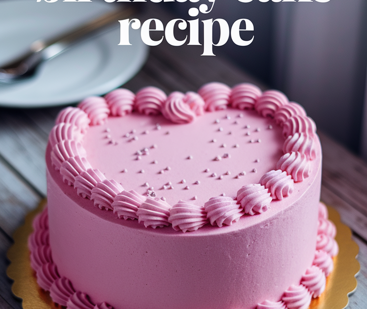 Heart Birthday Cake Recipe