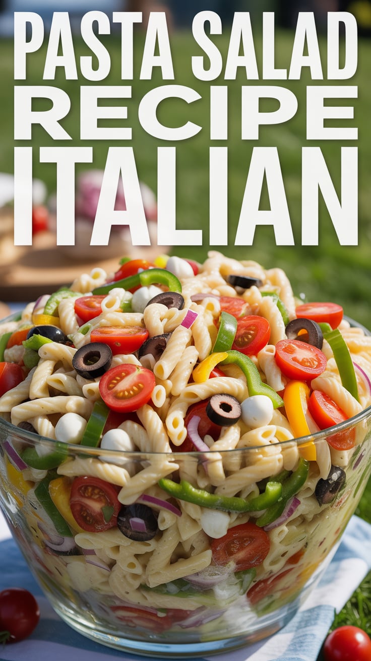 PASTA SALAD RECIPE ITALIAN