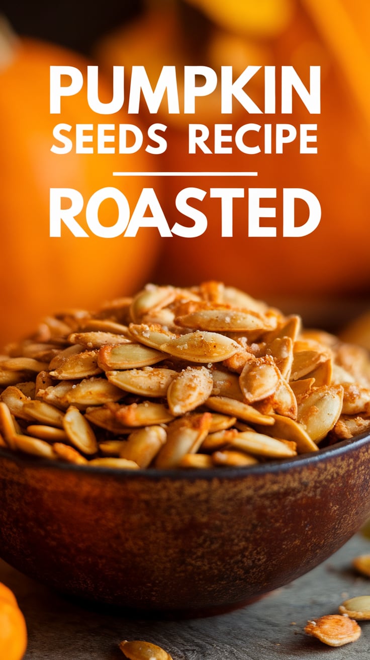 PUMPKIN SEEDS RECIPE ROASTED