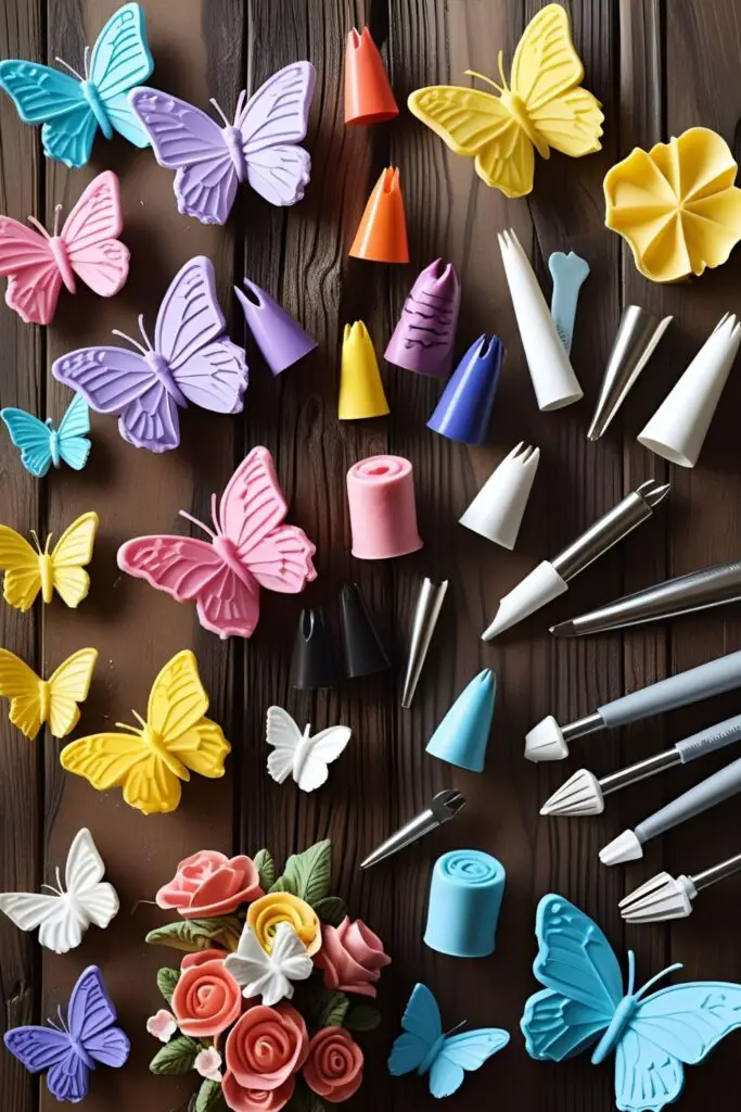Guide to cake decorating techniques with buttercream and fondant