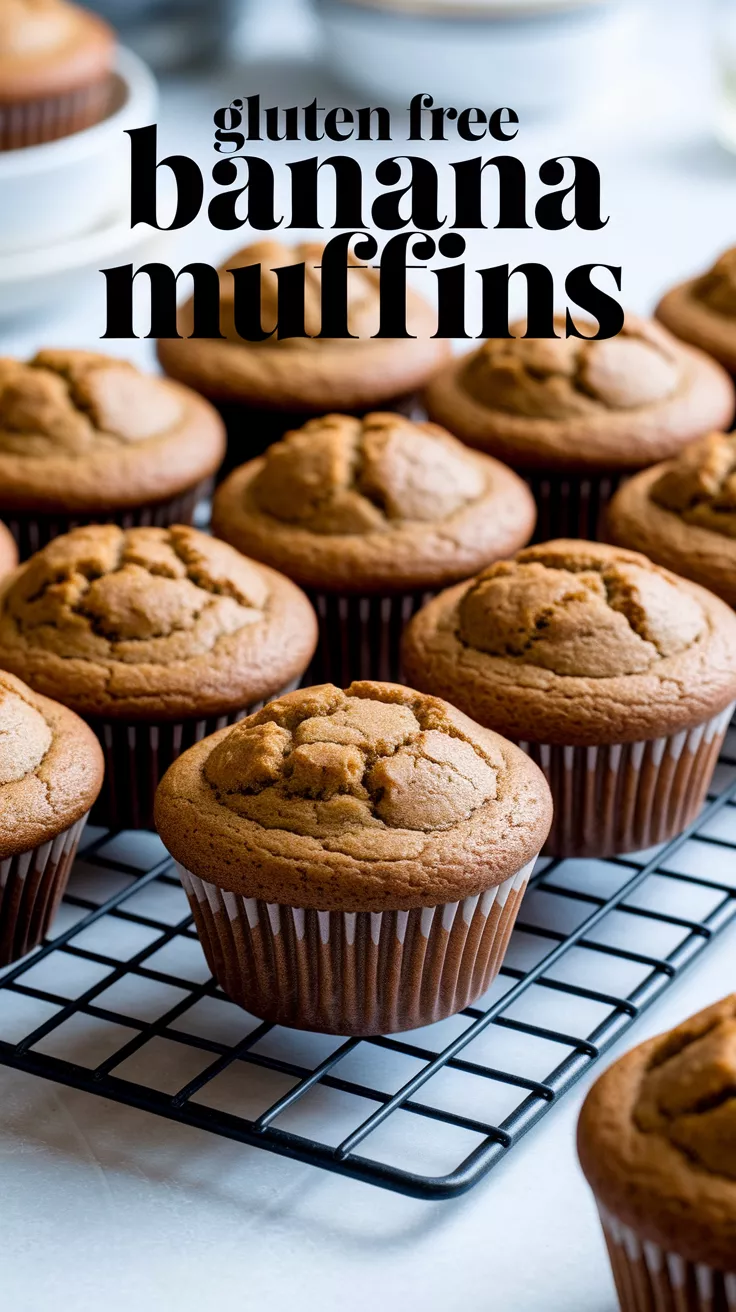 GLUTEN FREE BANANA MUFFINS