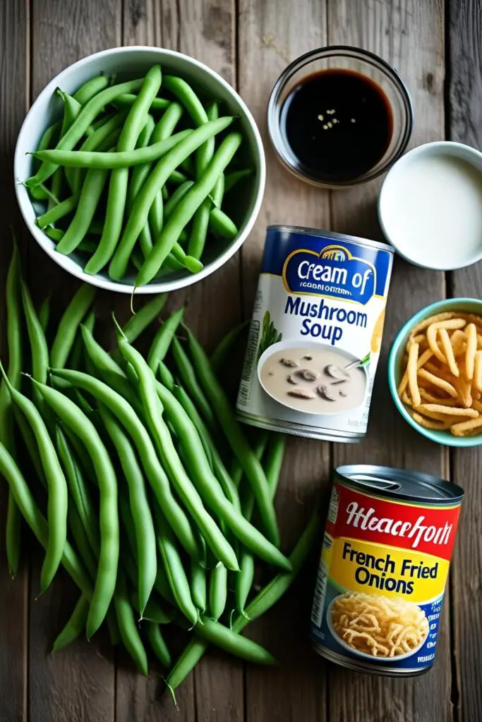 Green Bean Casserole Ingredients