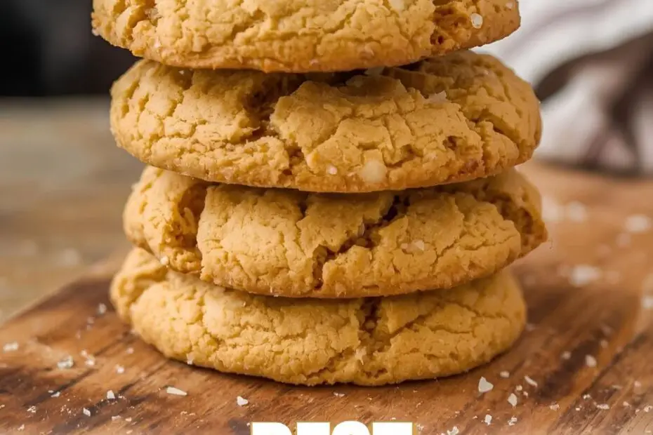 The best chewy peanut butter cookies recipe for perfect texture and rich flavor.