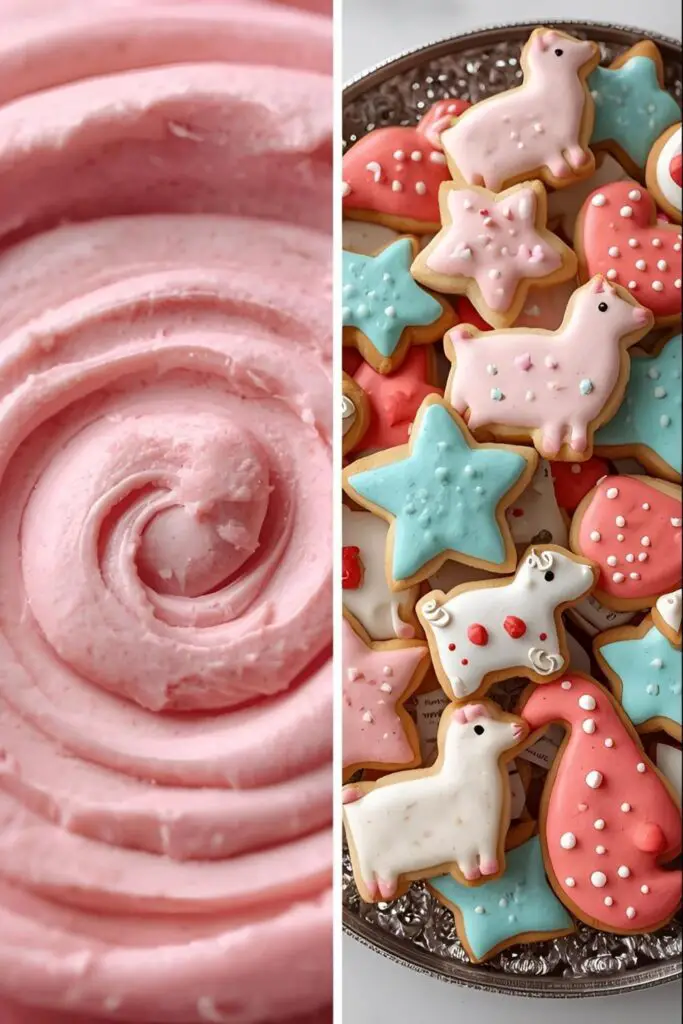 A collection of beautifully decorated royal icing cookies in various shapes and designs, some individually wrapped.