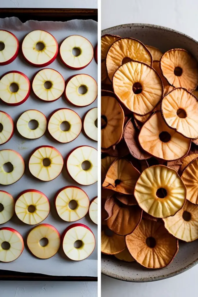 dehydrating-apples-before-after