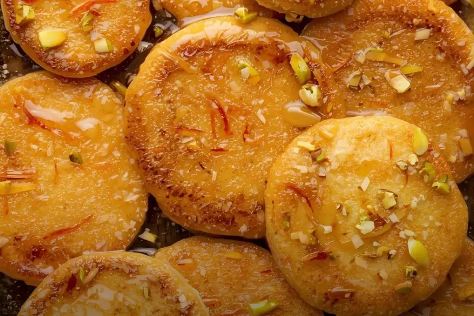 An easy recipe for making traditional Indian malpua, a sweet fried pancake soaked in sugar syrup.