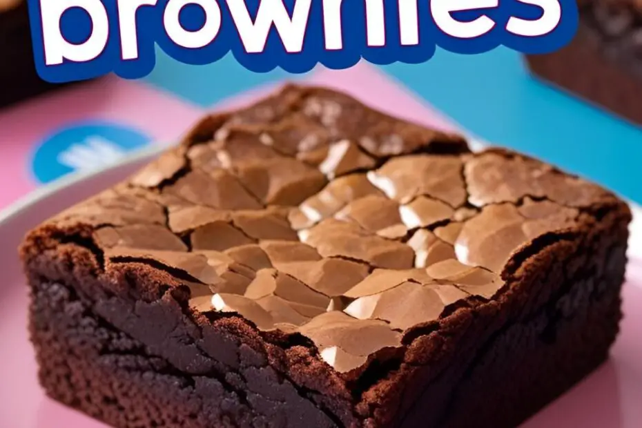 A delicious, fudgy brownie inspired by the Felix brownie recipe from SKZ, ready to be eaten by a fan