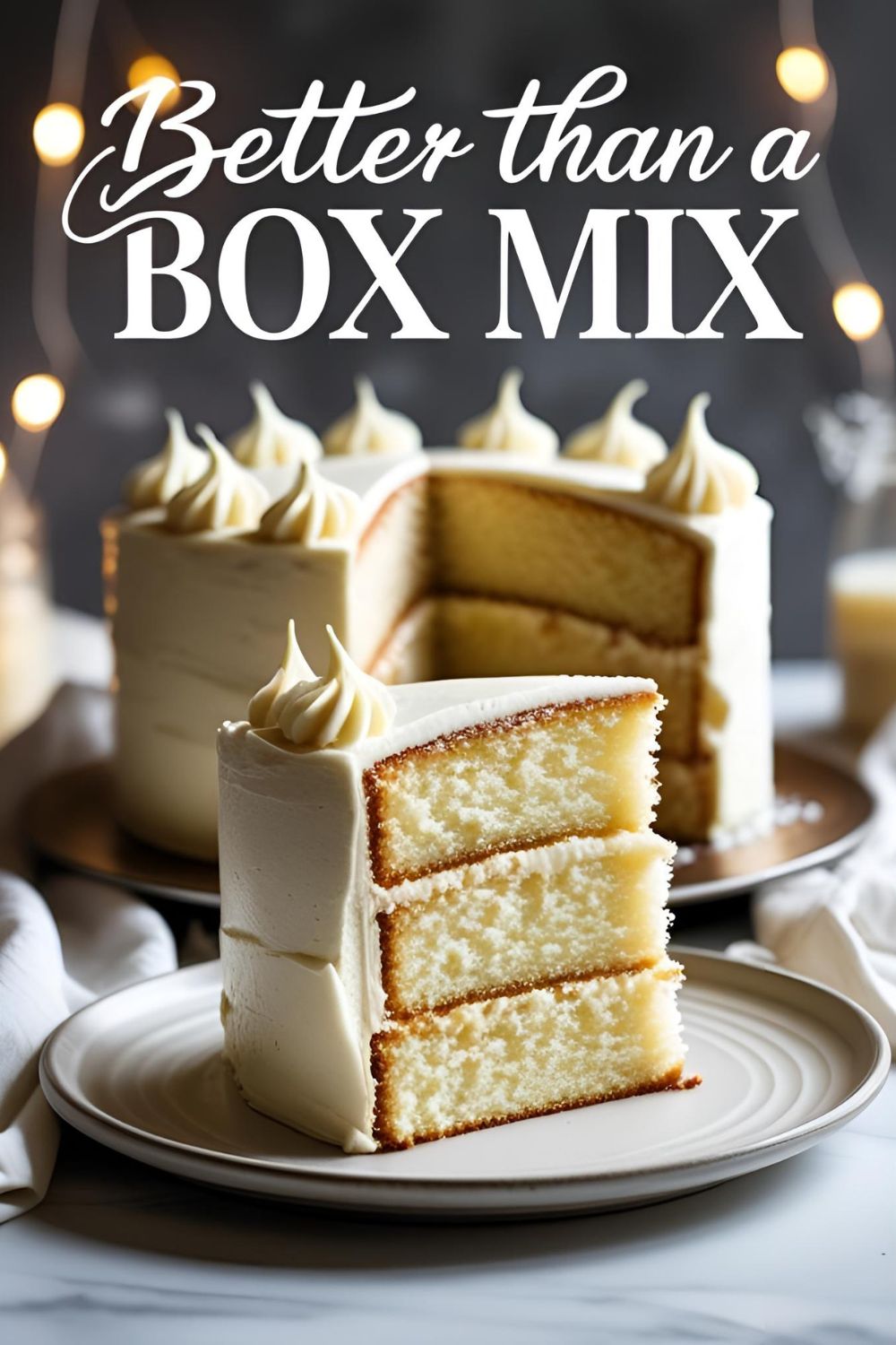 A guide on how to make a delicious and moist vanilla cake from scratch.