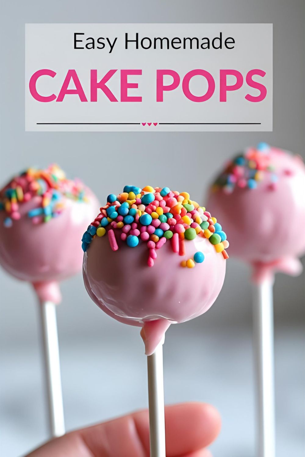 A step-by-step guide on how to make cake pops from scratch, perfect for beginners.