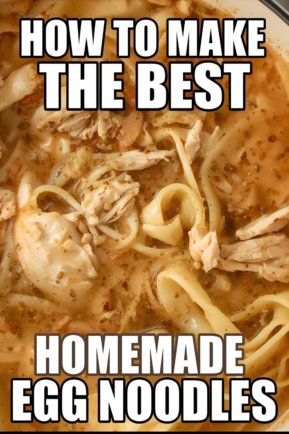An easy recipe for making delicious and perfectly textured homemade egg noodles.