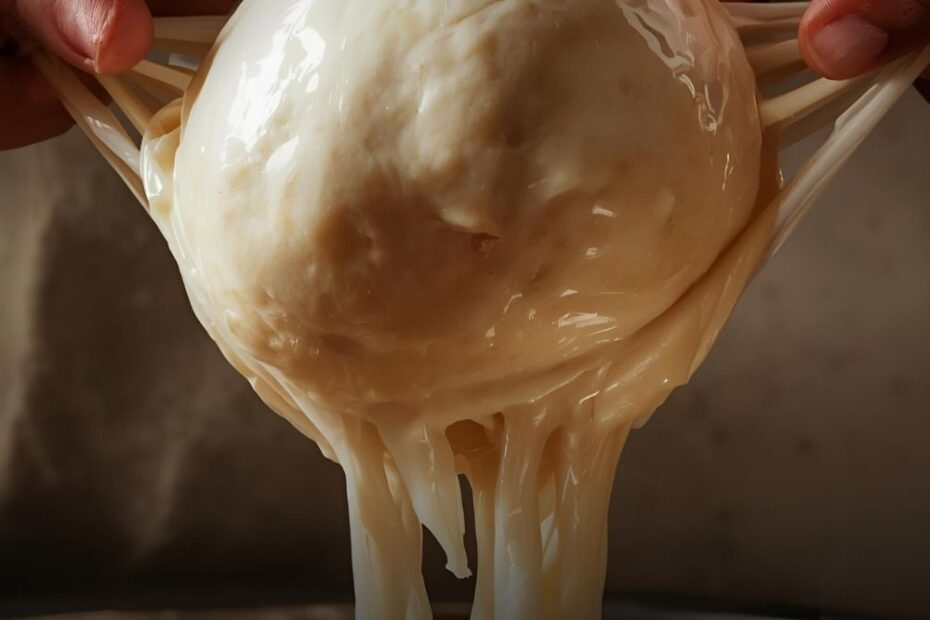 A step-by-step guide showing how to make fresh homemade mozzarella cheese in 30 minutes.