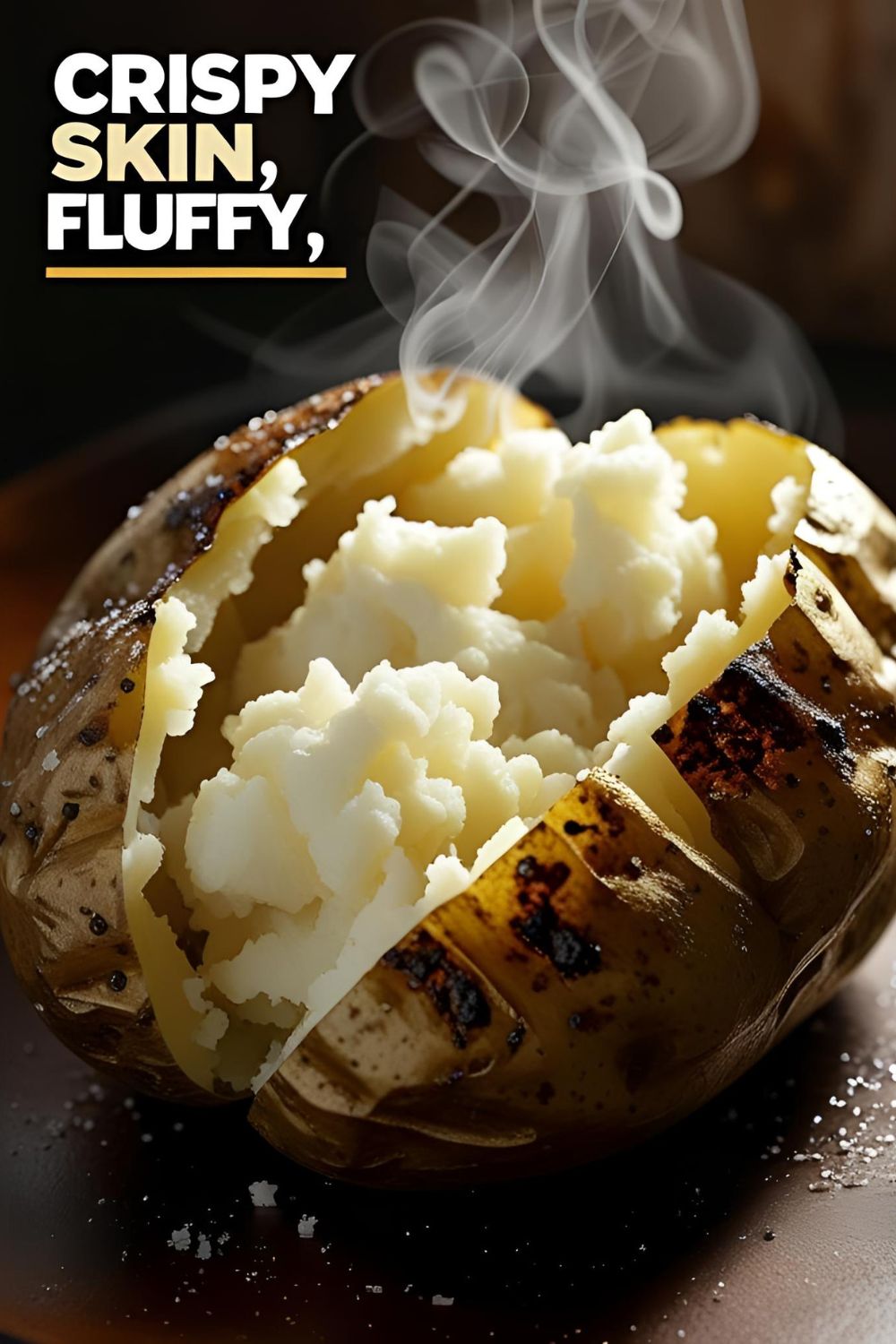 A guide on how to make the perfect baked potatoes with crispy skin and a light, fluffy interior.