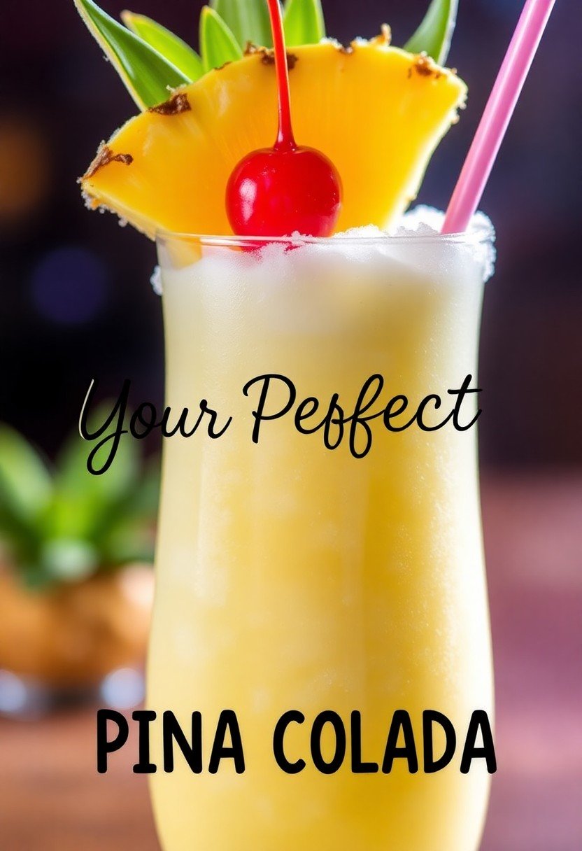 A guide on how to make the perfect homemade Piña Colada cocktail.