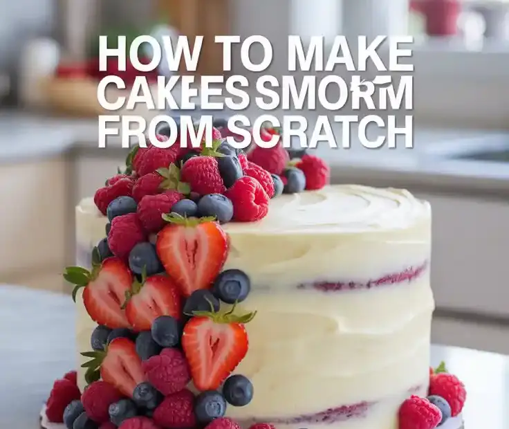 How to make cakes from scratch