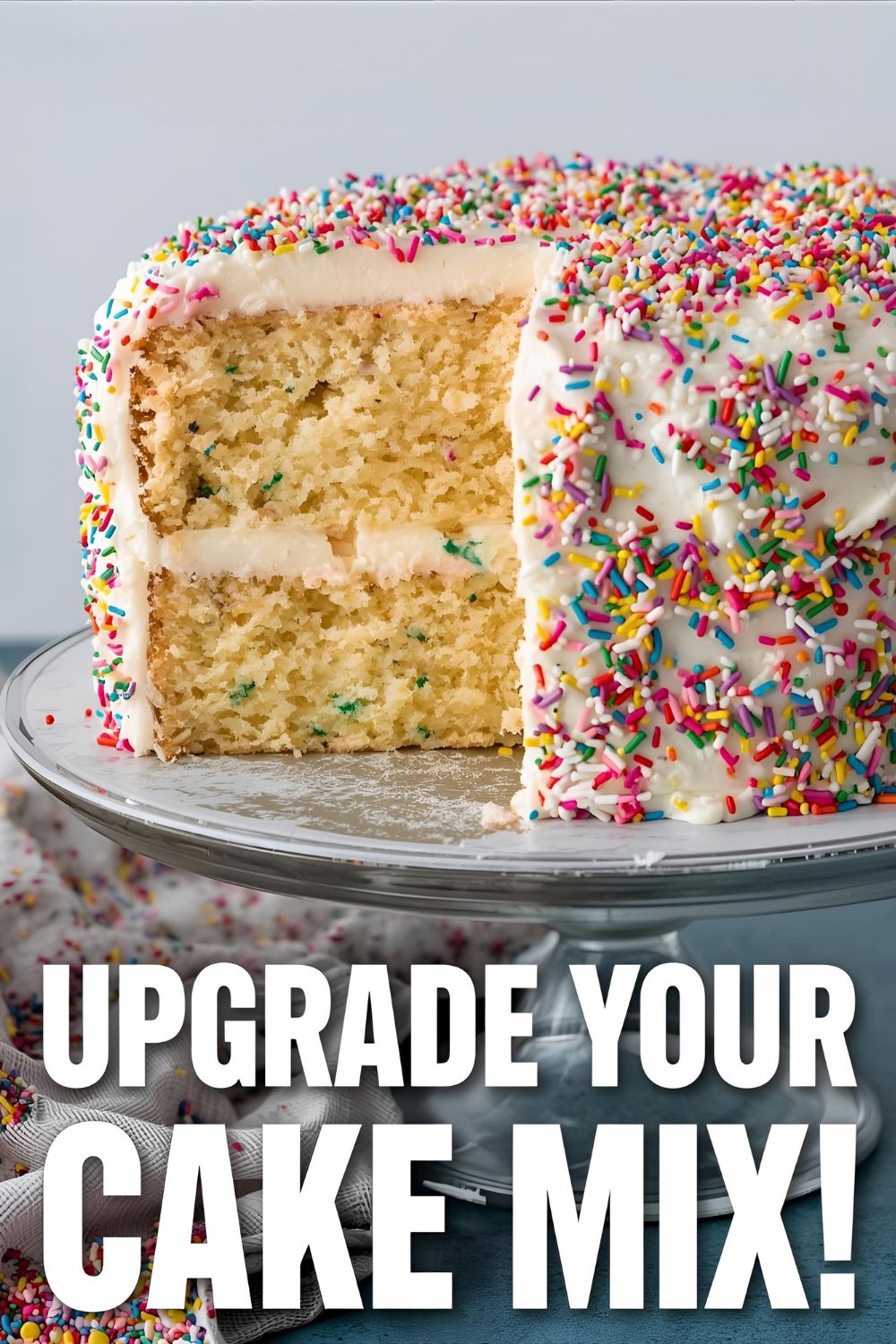 Easy baking tips and ingredient swaps to improve the flavor and texture of boxed cake mixes.