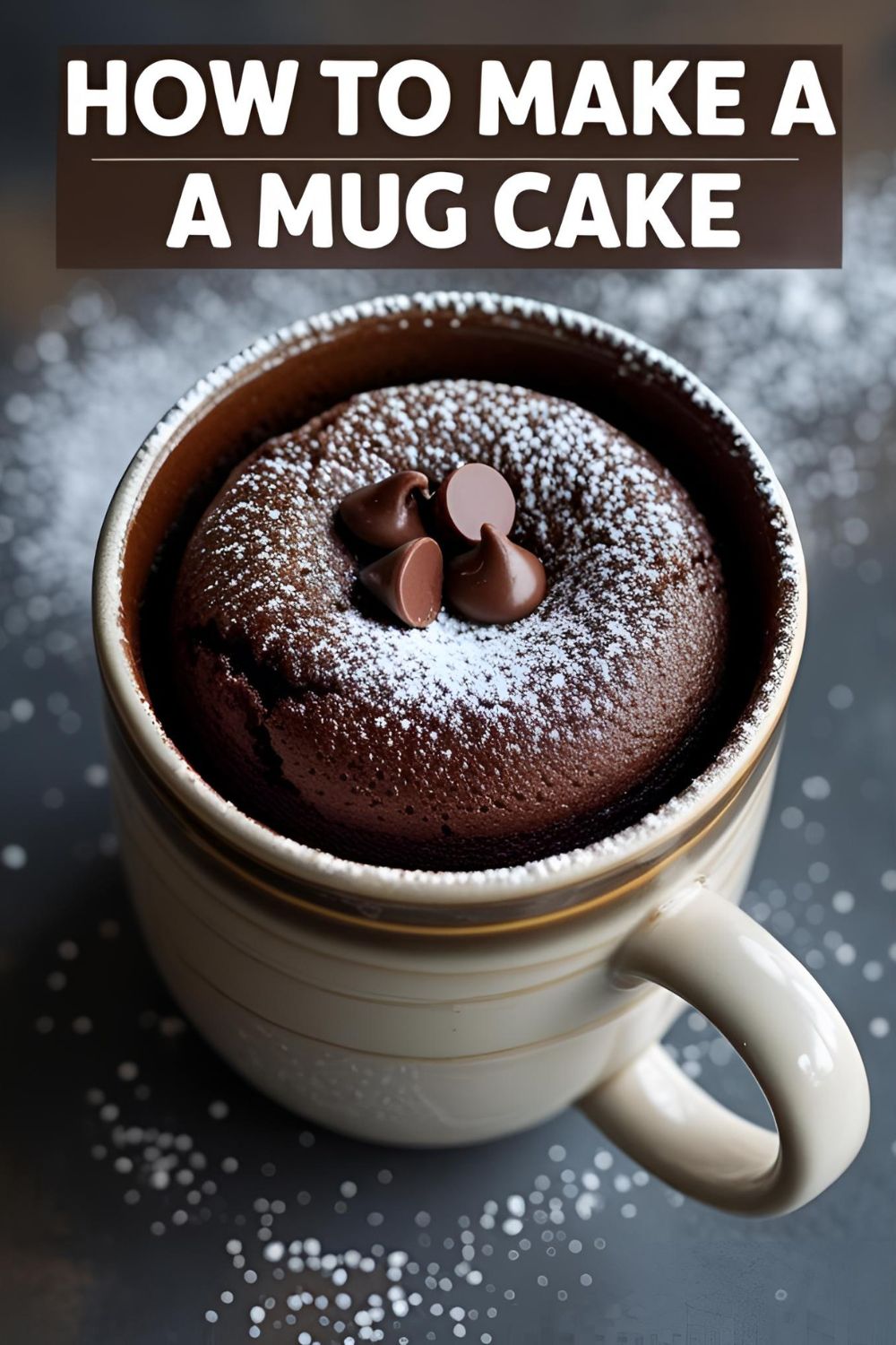 How to make a mug cake in the microwave