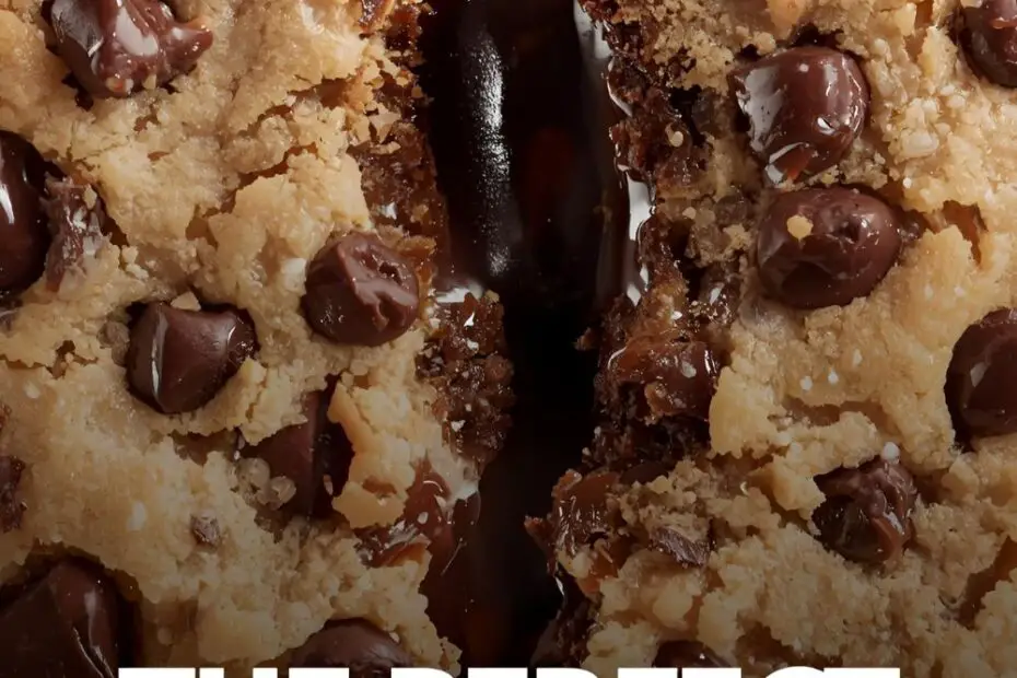 The best recipe for perfect, chewy chocolate chip cookies with crispy edges and melty chocolate pools.