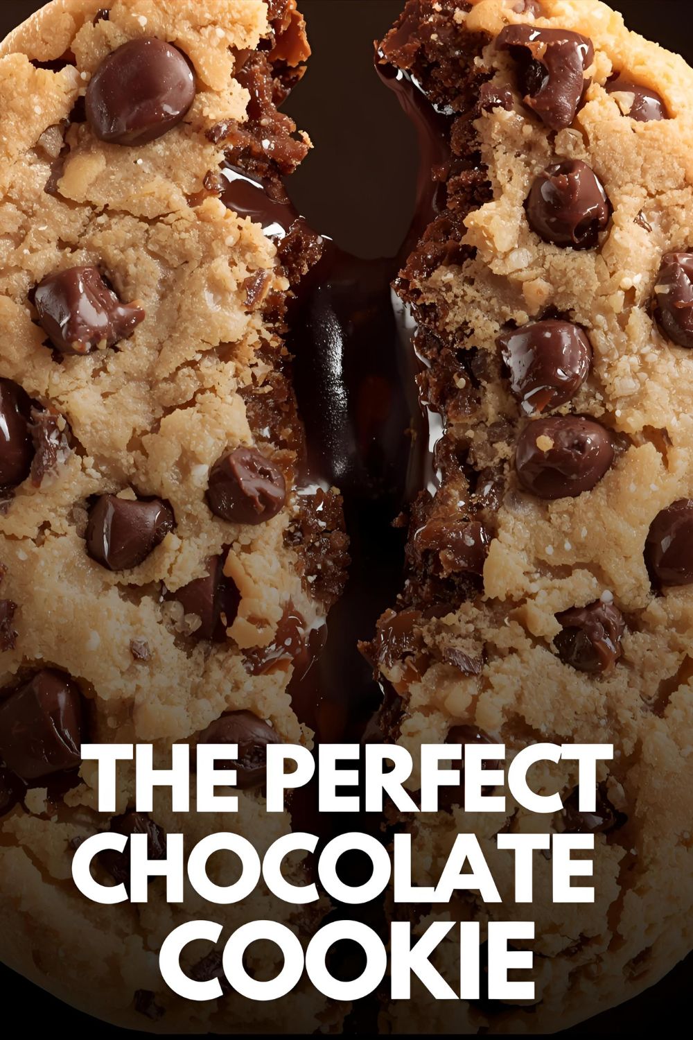 The best recipe for perfect, chewy chocolate chip cookies with crispy edges and melty chocolate pools.