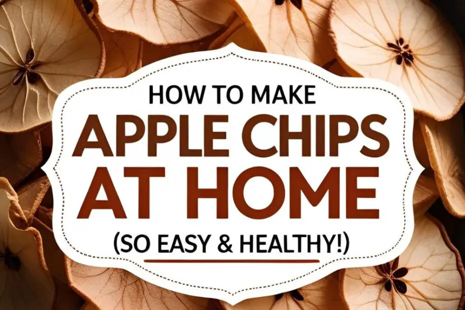 A bowl of easy and healthy homemade apple chips.
