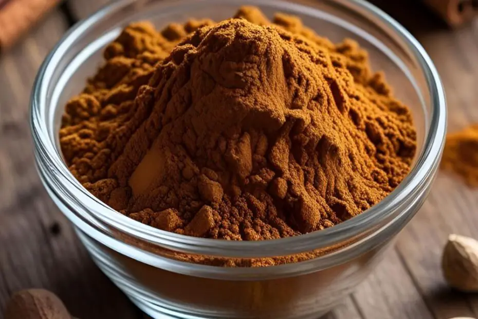 Homemade pumpkin spice blend with its individual spices.